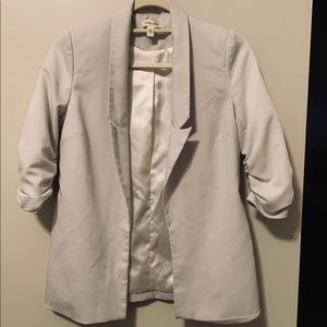 Silence + Noise tan blazer UO